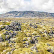 Lava Fields Of Iceland Art Print