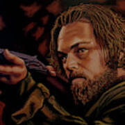 Leonardo Dicaprio Painting Art Print