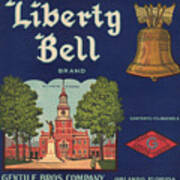 Liberty Bell Brand Art Print