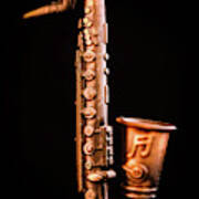 Li'l Saxophone 3 Art Print