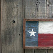 Lone Star State Flag Art Print