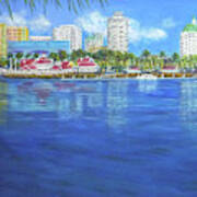 Long Beach Shoreline Art Print