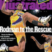 Los Angeles Lakers Dennis Rodman... Sports Illustrated Cover Art Print