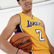 Los Angeles Lakers Introduce Lonzo Ball Art Print