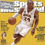 Los Angeles Lakers Kobe Bryant... Sports Illustrated Cover Art Print
