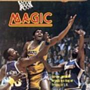 Los Angeles Lakers Magic Johnson... Sports Illustrated Cover Art Print