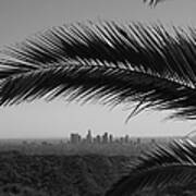 Los Angeles Skyline From Hollywood Hills Art Print