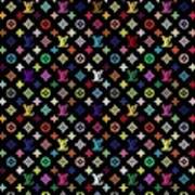 Louis Vuitton rainbow Poster by W