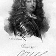 Louis Xiv, King Of France, 19th Art Print