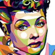 Lucille Ball -b1 Art Print