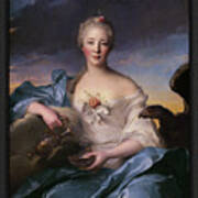 Madame Le Fevre De Caumartin As Hebe By Jean-marc Nattier Art Print