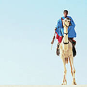 Mali, Sahara Desert, Touareg, Teenage Art Print