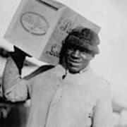 Man Carrying A Case Whiskey - Prohibition Era Art Print