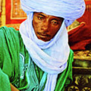 Man From Mali. Art Print