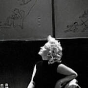 Marilyn Candid Moment Art Print