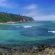 Marine Layer Over Bluff Cove Panorama Art Print