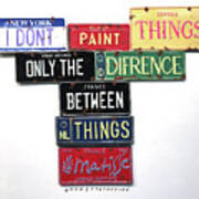 Matisse Don't Paint Things Art Print