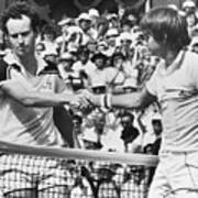 Mcenroe And Connors After Match Art Print