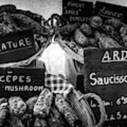 Meats At The French Market Art Print
