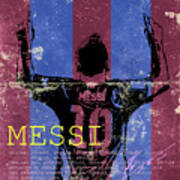 Messi Art Print