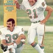 Miami Dolphins Jim Kiick And Larry Csonka Sports Illustrated Cover Art Print