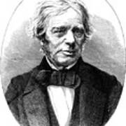 Michael Faraday, British Physicist Art Print