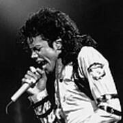 Michael Jackson In Concert At Madison Art Print