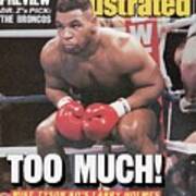 Mike Tyson, 1988 Wbcwbaibf Heavyweight Title Sports Illustrated Cover Art Print