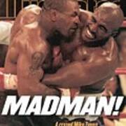 Mike Tyson Vs Evander Holyfield, 1997 Wba Heavyweight Title Sports Illustrated Cover Art Print