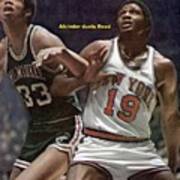 Milwaukee Bucks Lew Alcindor, 1970 Nba Playoffs Sports Illustrated Cover Art Print