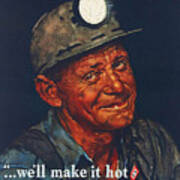Mine America's Coal Art Print