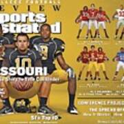 Missouri University, 2008 College Football Preview Issue Sports Illustrated Cover Art Print