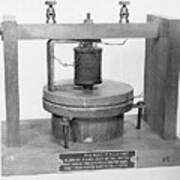 Model Of Bells First Electric Telephone Art Print