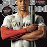 Model Slugger Giancarlo Stanton Is No Paint-by-numbers Star Sports Illustrated Cover Art Print