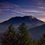 Mount St. Helens Sleeping Sentinal Art Print