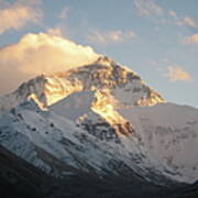 Mt. Everest At Sunset Art Print