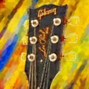 Music - Gibson Les Paul Art Print