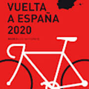 My Vuelta A Espana Minimal Poster 2020 Art Print