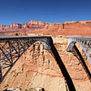 Navajo Bridge Across Marble Canyon Art Print