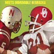 Nebraska Bob Terrio And Oklahoma Greg Pruitt Sports Illustrated Cover Art Print