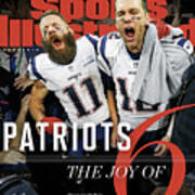 New England Patriots, Super Bowl Liii Champions Sports Illustrated Cover Art Print