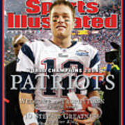 New England Patriots, Super Bowl Xxxix Champions Sports Illustrated Cover Art Print