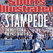 New England Patriots V Buffalo Bills Sports Illustrated Cover Art Print
