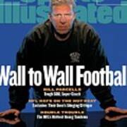 New York Jets Coach Bill Parcells Sports Illustrated Cover Art Print