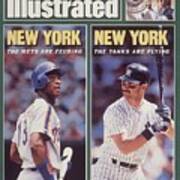 New York Mets Darryl Strawberry And New York Yankees Don Sports Illustrated Cover Art Print