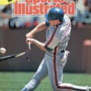 New York Mets Gregg Jeffries... Sports Illustrated Cover Art Print