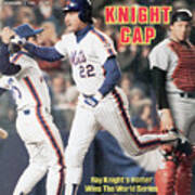 New York Mets Ray Knight, 1986 World Series Sports Illustrated Cover Art Print