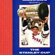 New York Rangers Mark Messier, 1994 Nhl Stanley Cup Finals Sports Illustrated Cover Art Print