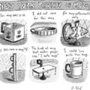 New York Review Of Mugs Art Print