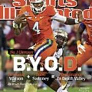 No.1 Clemson B.y.o.d. Sports Illustrated Cover Art Print